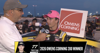 Tristan McKee’s Victory Lane interview at Toledo Speedway